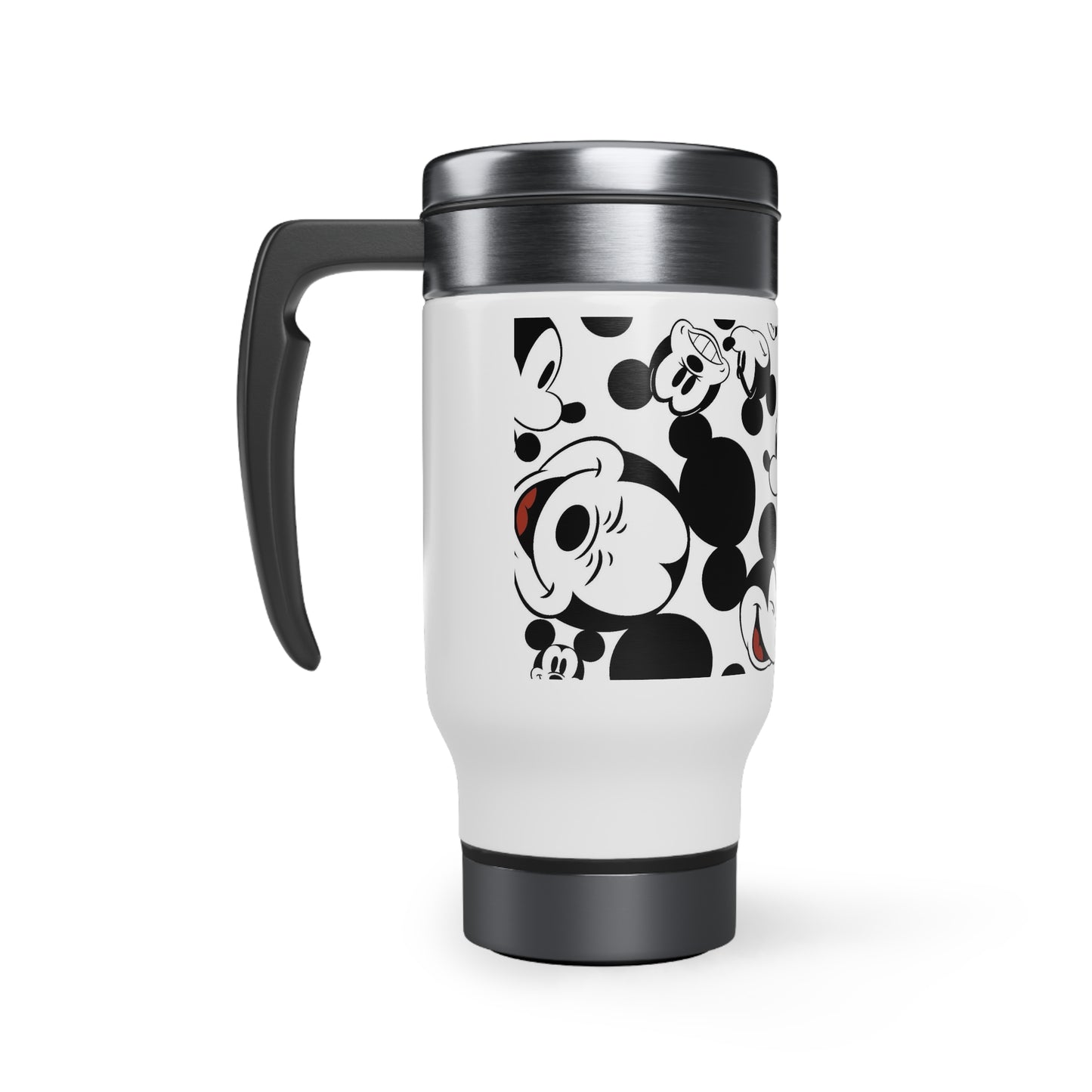 MICKEY Stainless Steel Travel Mug with Handle, 14oz